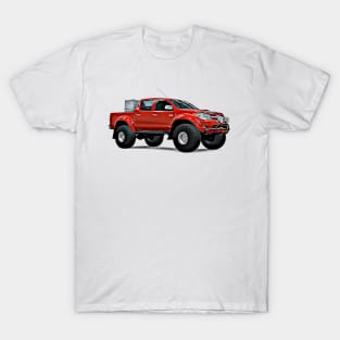 Hilux Explorer Truck Cartoon T-Shirt